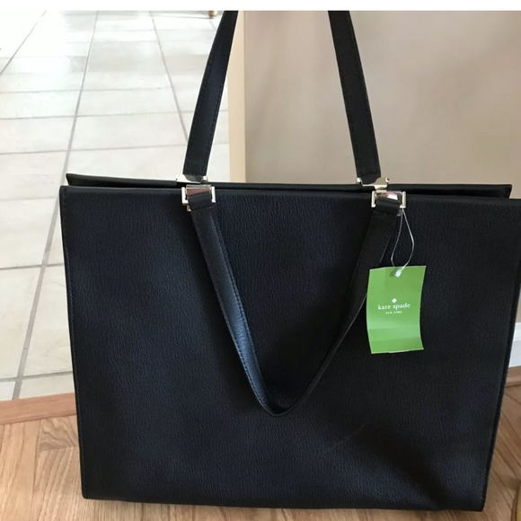 Kate Spade Juliette Walter Place Black Pebble NWT - Picture 4 of 7